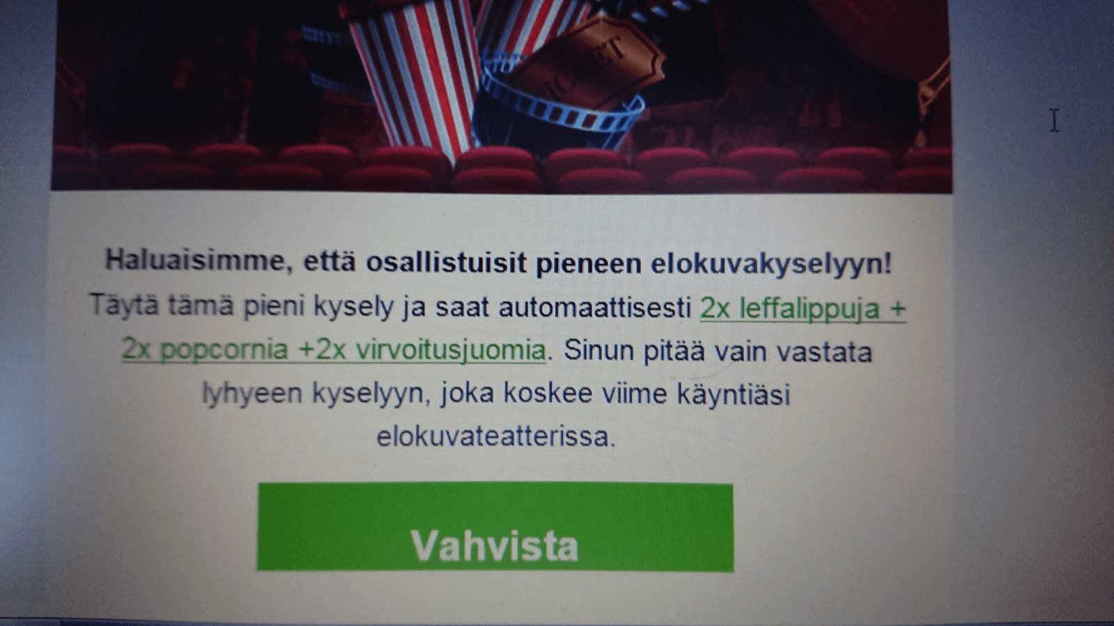 Huijausviestejä Nordisk Filmin nimissä!
