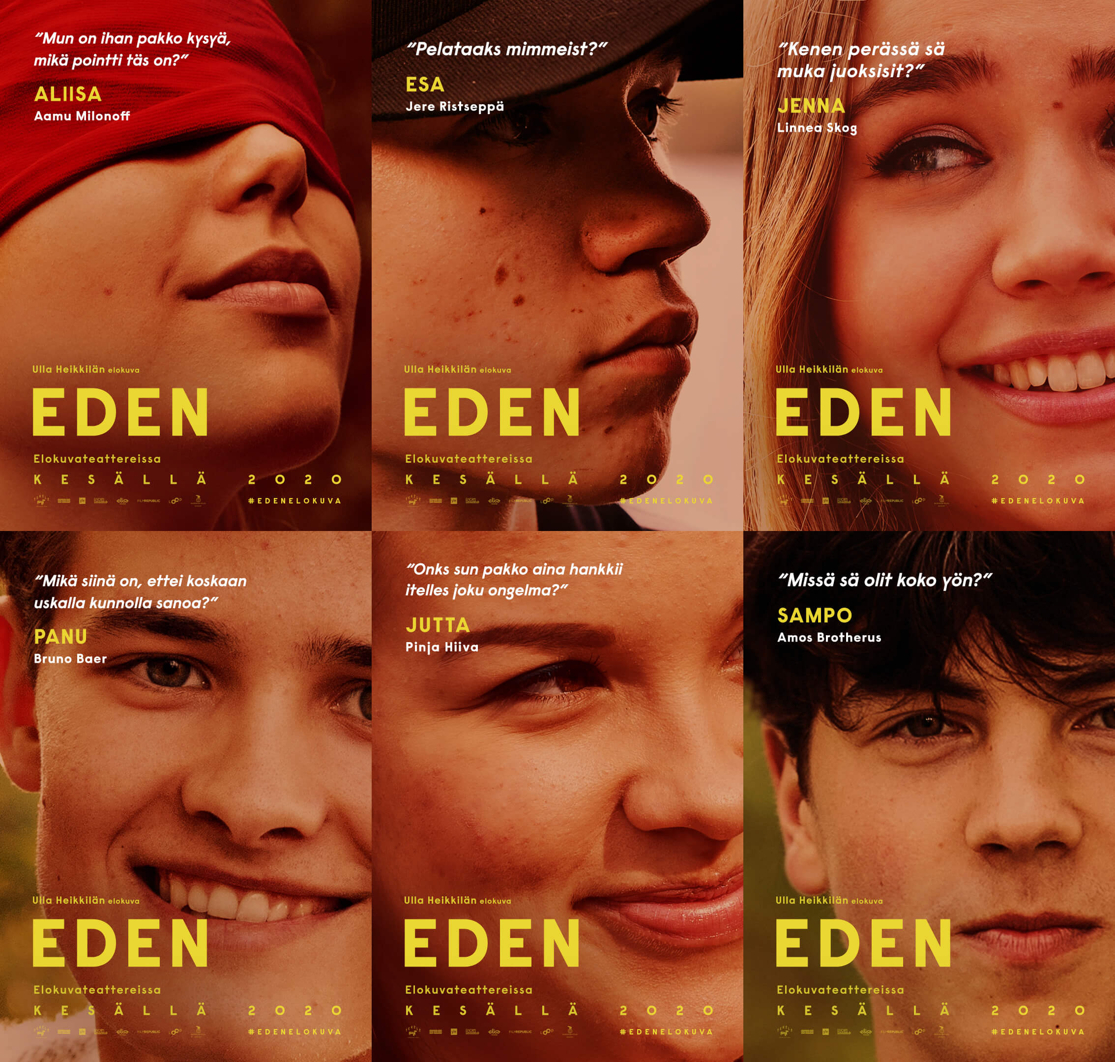 Uusi näyttelijäsukupolvi tähdittää kesän ensi-iltaelokuvaa – EDENIN traileri on julkaistu