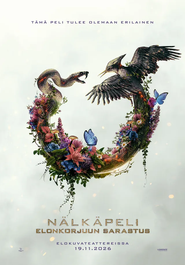 Nälkäpeli: Elonkorjuun sarastus -elokuvajuliste