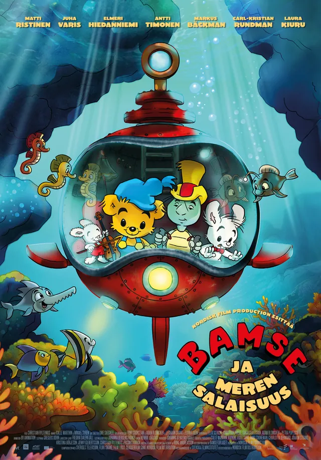 Bamse ja meren salaisuus -elokuvajuliste