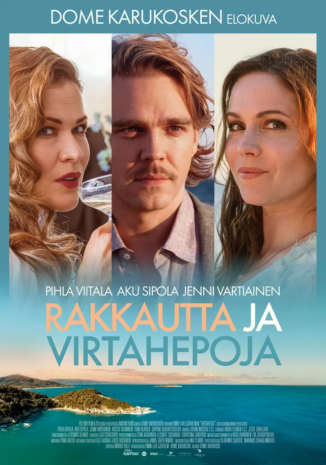 Rakkautta ja virtahepoja -elokuvajuliste