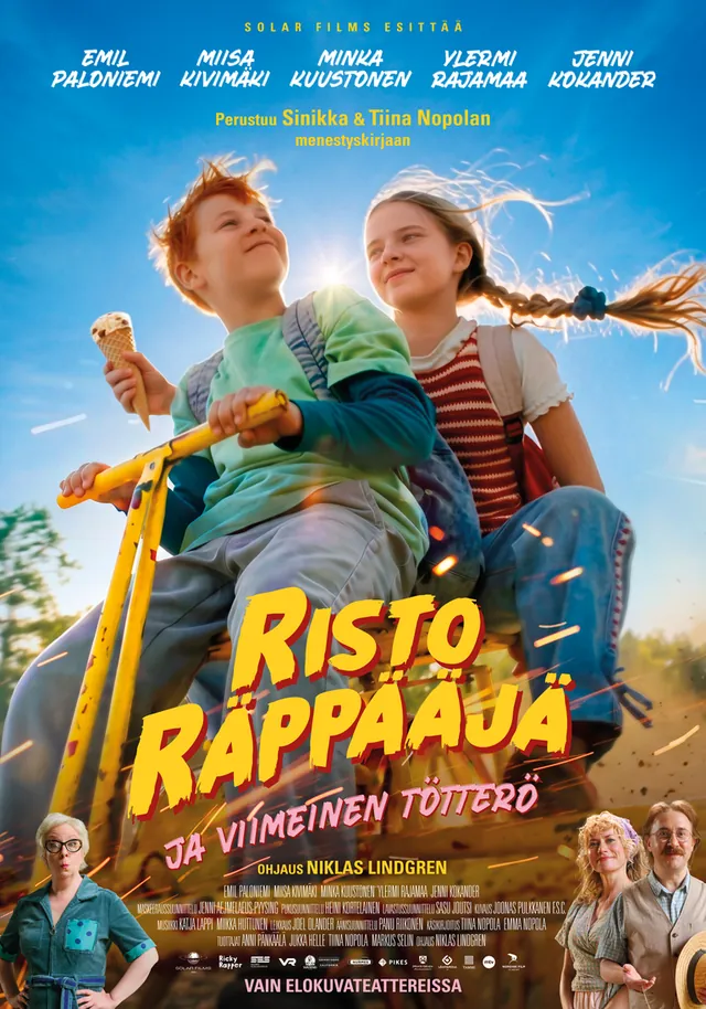 Risto Räppääjä ja viimeinen tötterö -elokuvajuliste
