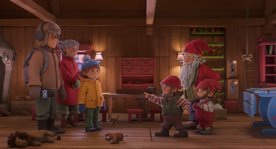 Kuva elokuvasta Joulupukin salainen paja